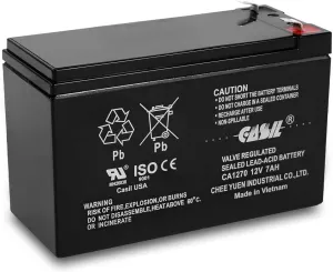 CASIL 12V 7AH CA1270 First Alert ADT Alarm Battery