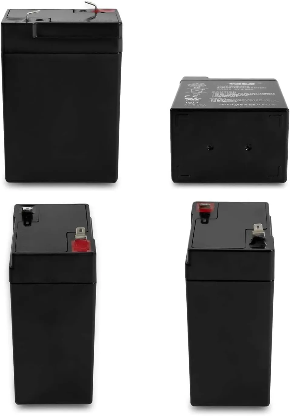 Casil 6V Rechargeable Battery for Deer Feeder - 6 Volt Rechargeable Battery Compatible with Moultrie & Wildgame Innovations Deer Feeder, Durable and Reliable 6V Deer Feeder Battery