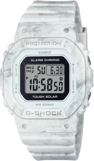 Casio GMS-S5600RT-7 40.5 x 11.90 mm G-Shock Digital White Bio-Based Resin Strap Tough Solar 200 m Womens Watch