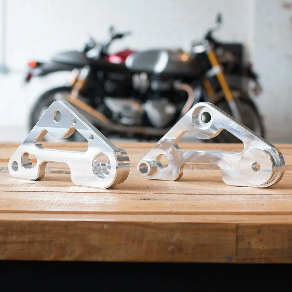CB750 1969-1978 Billet Aluminum Rearset Brackets