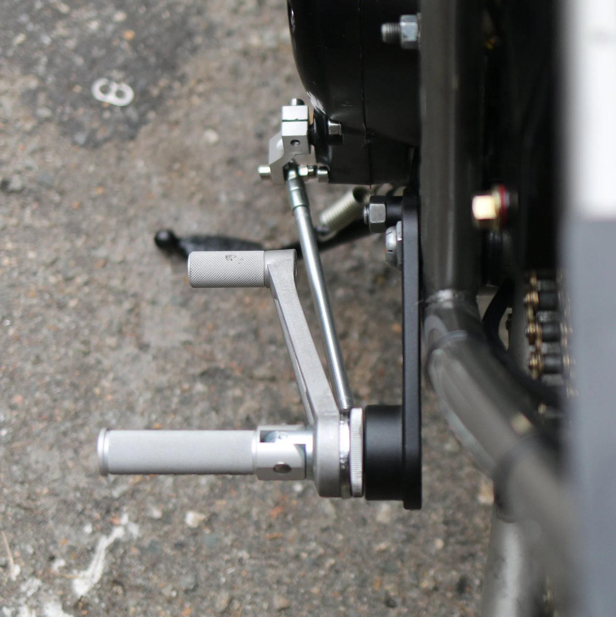 CB750 1969-1978 Billet Aluminum Rearset Brackets