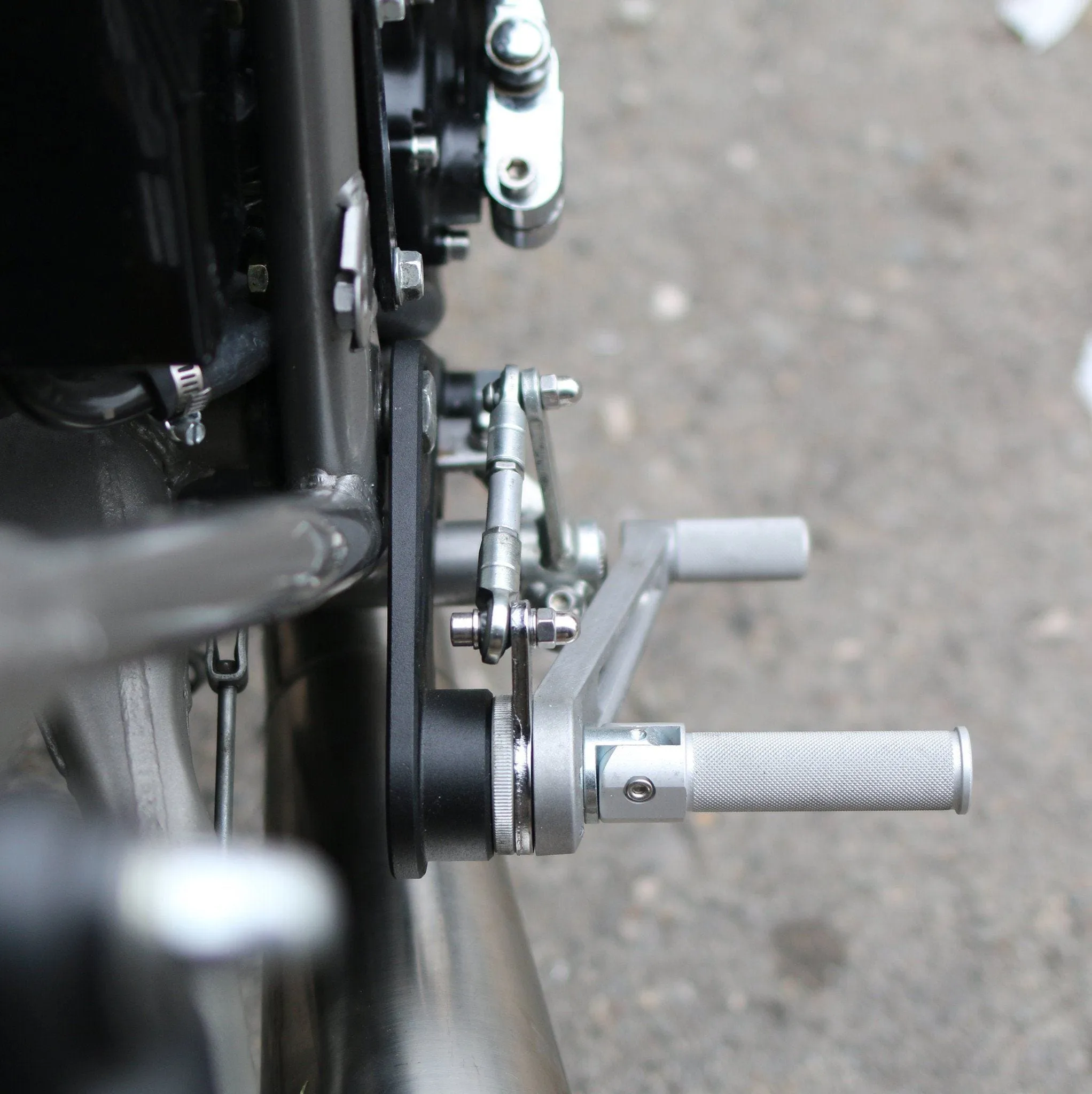 CB750 1969-1978 Billet Aluminum Rearset Brackets