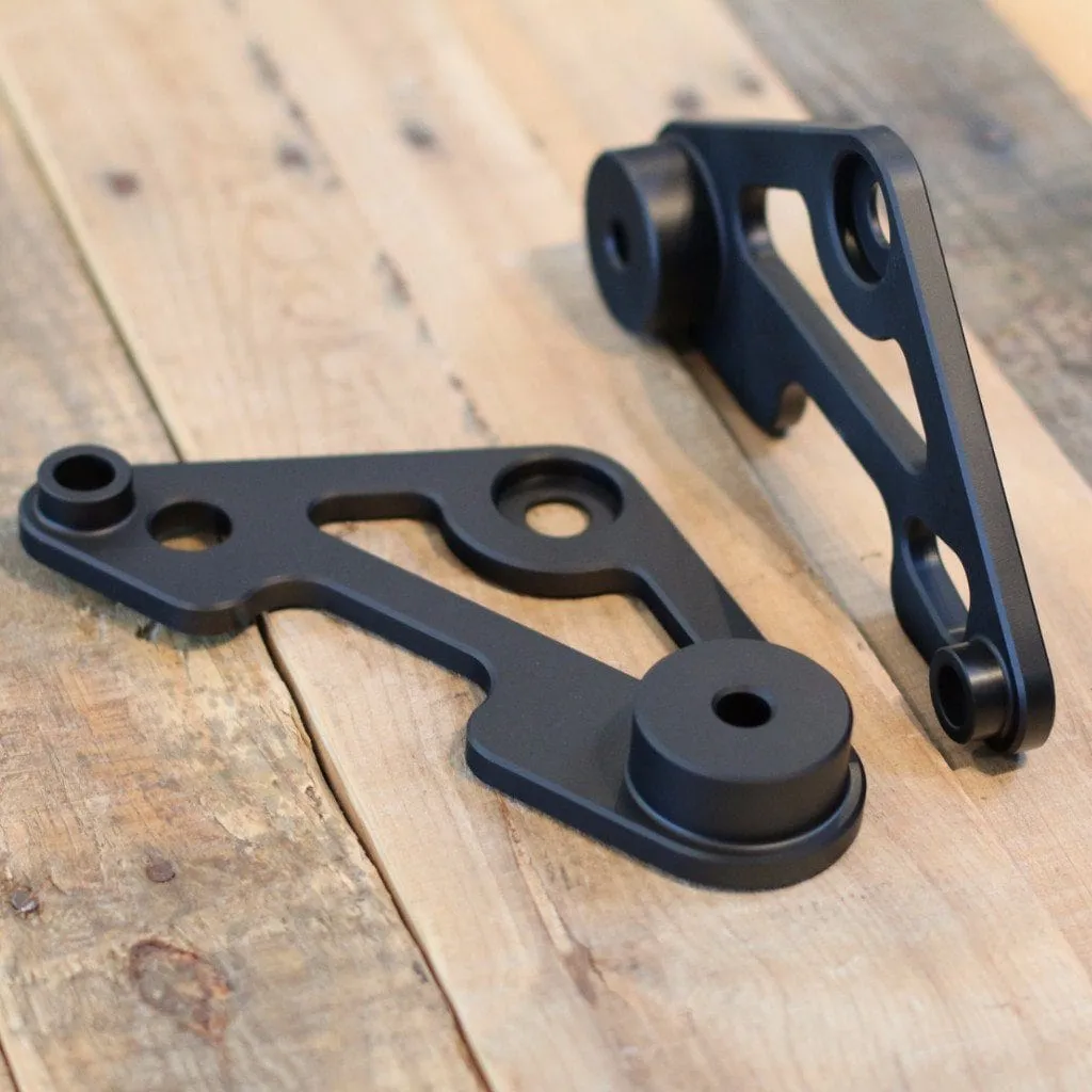 CB750 1969-1978 Billet Aluminum Rearset Brackets