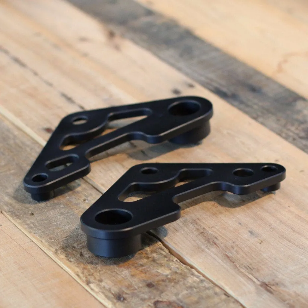 CB750 1969-1978 Billet Aluminum Rearset Brackets