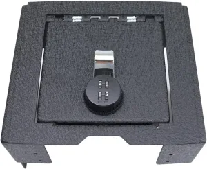 Center Console Gun Safe - Console Gun Vault Compatible with Ford Ranger 2024-2025, High Security Armrest Lock Box with 4 Digit Combination Lock