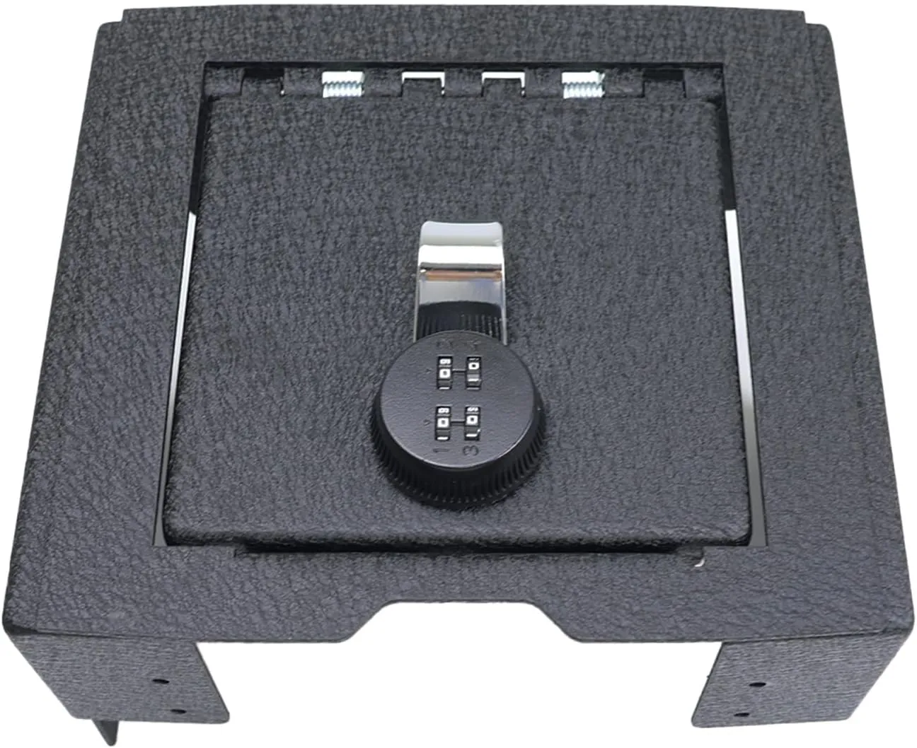 Center Console Gun Safe - Console Gun Vault Compatible with Ford Ranger 2024-2025, High Security Armrest Lock Box with 4 Digit Combination Lock