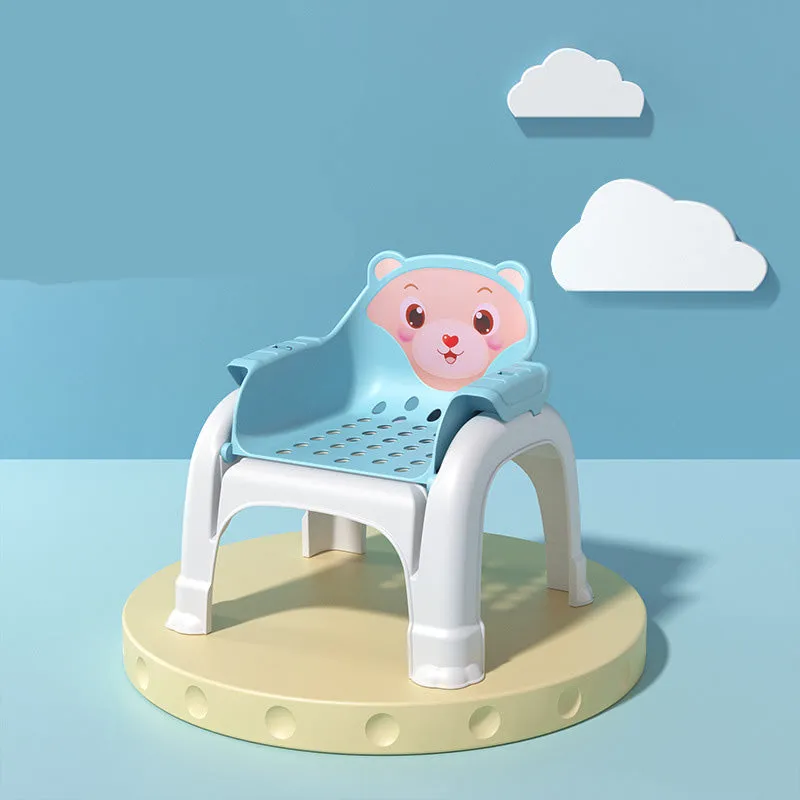 Children Shampoo Recliner, Dining Chair Dining Table Stool, Foldable Baby Shampoo Artifact Can Sit Lying Shampoo Stool