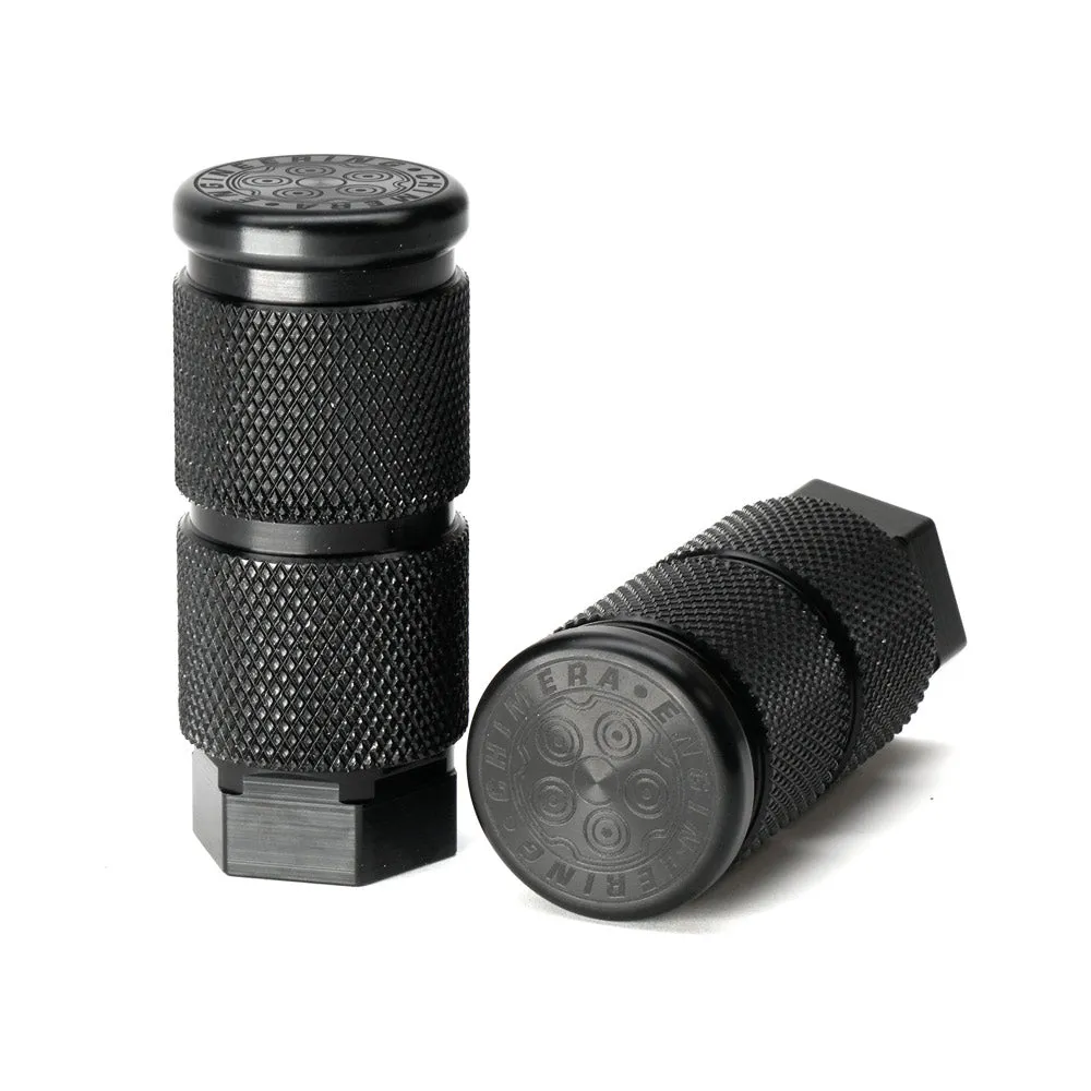 Chimera Billet 7075 Aluminum Round Knurled Rear Foot Peg - Super73 S1 / Z1