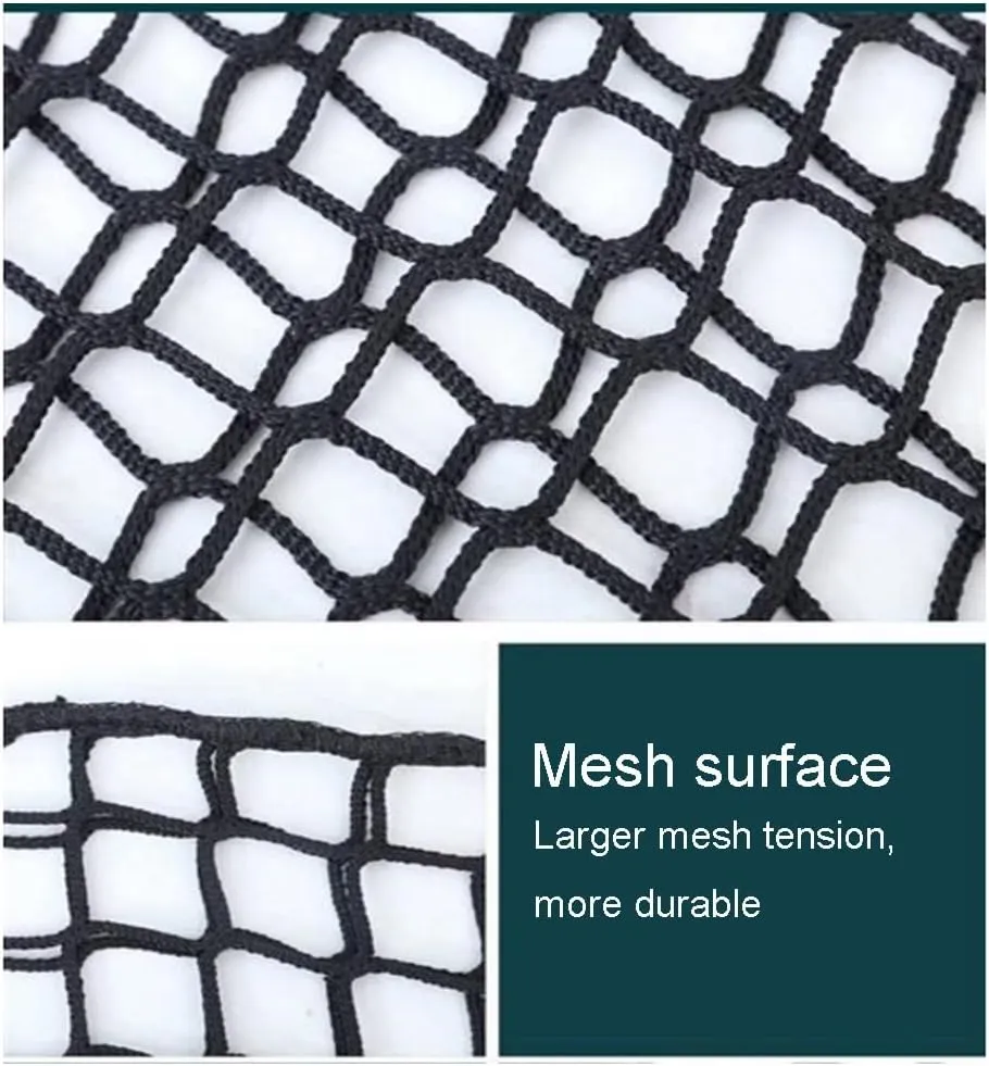 Climbing Cargo Net 5mm Thick 5cm mesh Treehouse net Double Layers Playground Safety Net Climbing Cargo net Cargo Rope net Used for Treehouse Accessories
