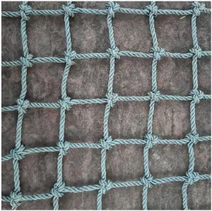 Climbing Net Hammock Swing Safety Climbing Frame Climb Rope Netting Cargo Kids Nets for Kids,Safety Nets Cargo Rope (Color : 6mm-15cm, Size : 1X2m/3.3X6.6ft)