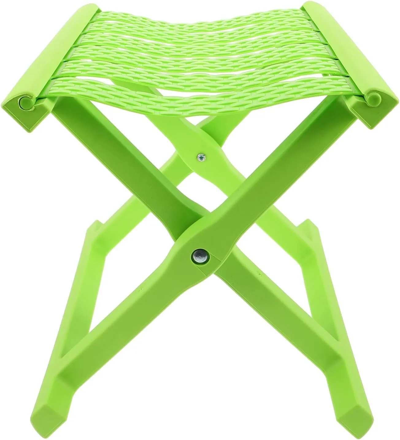 Collapsible Stool Portable Folding Chair Lightweight Camping Stool for Outdoor Picnic Hiking Fishing and Backyard Garden Party