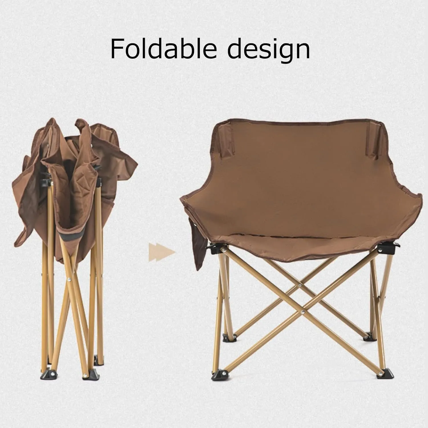 Compact Ultralight Folding Backpacking Chairs, Set Of 2 Folding Camping Chairs, Oxford Cloth, With Storage Bag For Easy Portability, For Adults Outdoor Travel Picnic Fishing, Recliner Garden Chairs, B