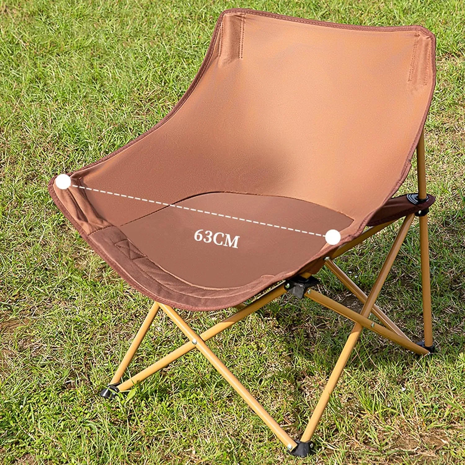 Compact Ultralight Folding Backpacking Chairs, Set Of 2 Folding Camping Chairs, Oxford Cloth, With Storage Bag For Easy Portability, For Adults Outdoor Travel Picnic Fishing, Recliner Garden Chairs, B
