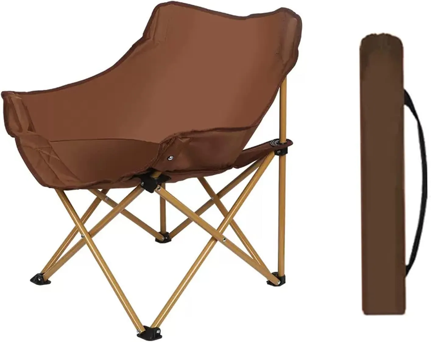 Compact Ultralight Folding Backpacking Chairs, Set Of 2 Folding Camping Chairs, Oxford Cloth, With Storage Bag For Easy Portability, For Adults Outdoor Travel Picnic Fishing, Recliner Garden Chairs, B