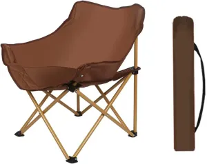 Compact Ultralight Folding Backpacking Chairs, Set Of 2 Folding Camping Chairs, Oxford Cloth, With Storage Bag For Easy Portability, For Adults Outdoor Travel Picnic Fishing, Recliner Garden Chairs, B