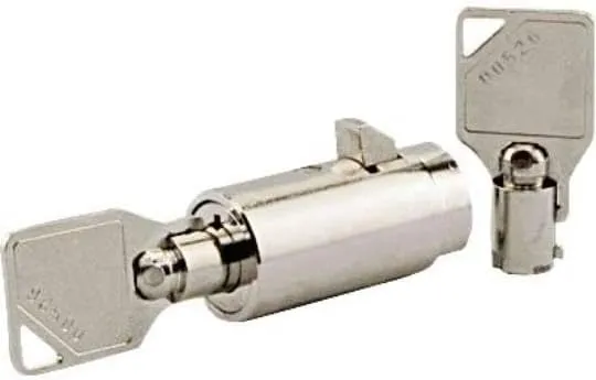 Compatible with Dixie Narco T Handle 7-Pin Inner Cylinder Lock for Vending Machine Pop Machine Lock