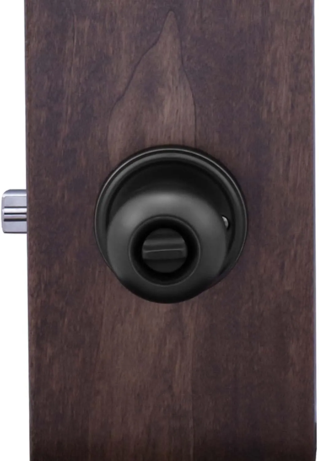 Copper Creek Matte Black Door Knobs - Keyed Entry Function, Locking Door Knob with Key, Locking Interior/Exterior Door Handle, Lockable Door Knob for Bedroom, Bathroom, and Room Doors - 2 Pack