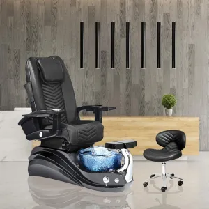 Crane II with Human Touch™ FlexGlide® Pedicure Chair by Whale Spa