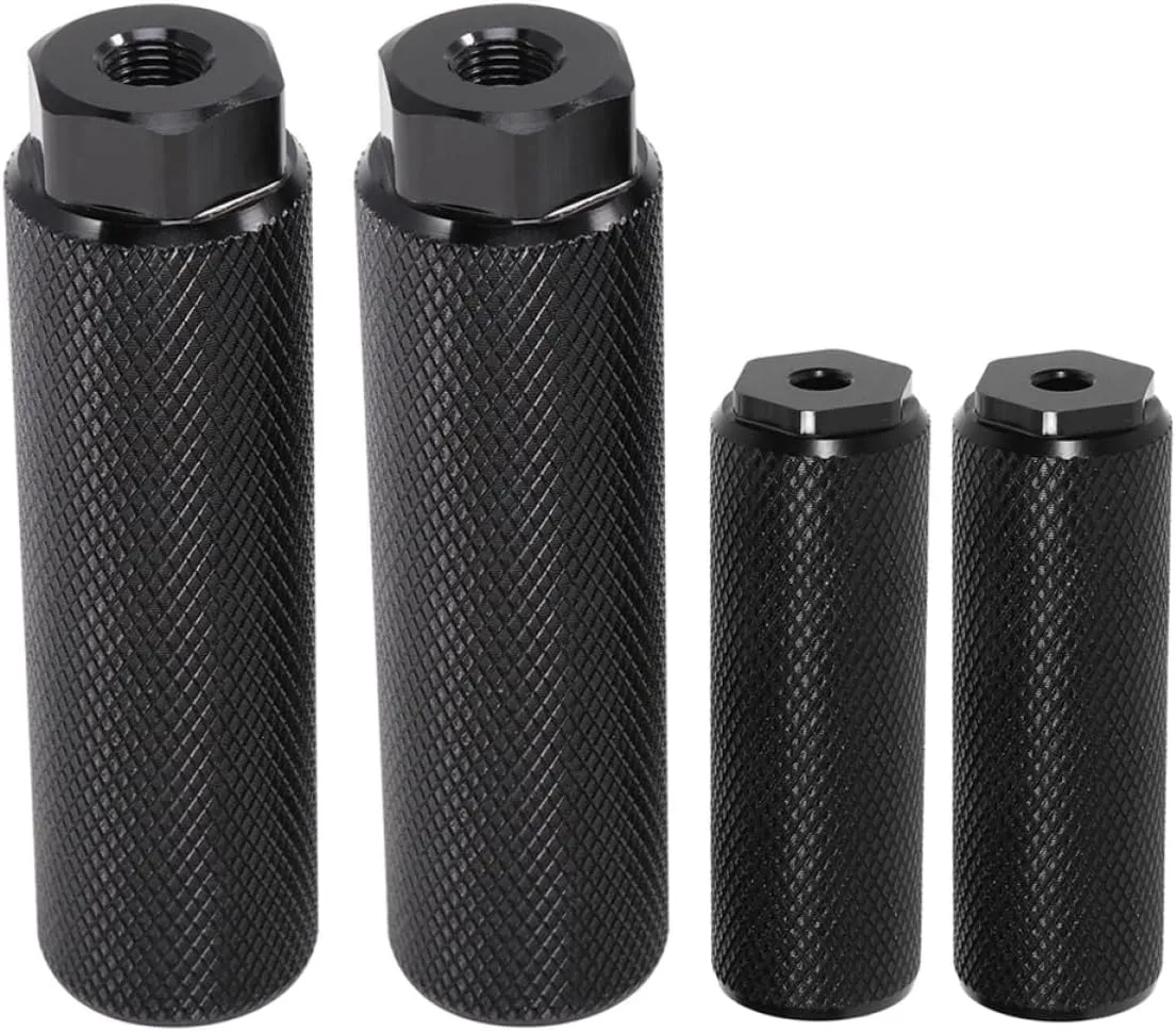 Cycling Accessories 4pcs Aluminum Alloy Bike Foot Pegs Durable Compact Easy to Install
