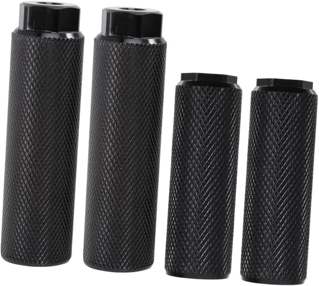 Cycling Accessory 4pcs Aluminum Alloy Bike Rear Foot Pegs Detachable Sturdy for Bikes