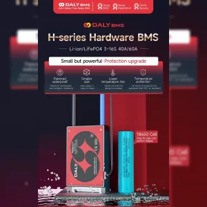 Daly: H-Series LiFePO4 BMS LFP Standard Battery Management System with Common Port