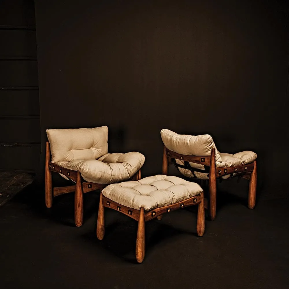 Dante Stool with cFc Upholstery