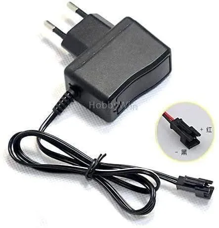 Dealsplant 7.2V / 9.6V Charger SM-2P Plug for NiMH NiCD RC Toy Battery Charging Power Adapter