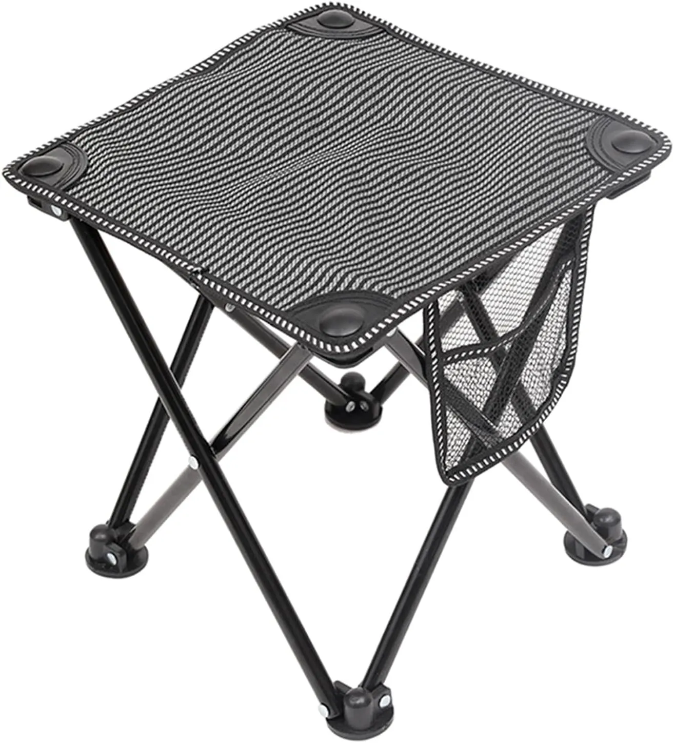 DELURA Camping Chairs,Camping Stool, Folding Samll Chair,Portable Camp Stool for Camping Fishing Hiking Gardening and Beach, Camping Seat with Storage Bag