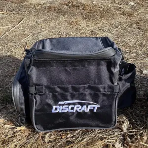 Discraft Tournament Shoulder Bag for Disc Golf, Holds 12-14 Discs   Water Bottle & Extra Storage Pockets