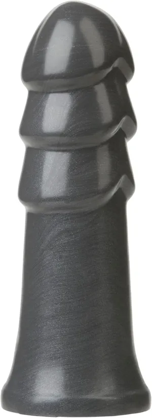 Doc Johnson American Bombshell - B-7 Warhead - Vac-U-Lock Compatible Dildo - for Adults Only, Gunmetal Grey
