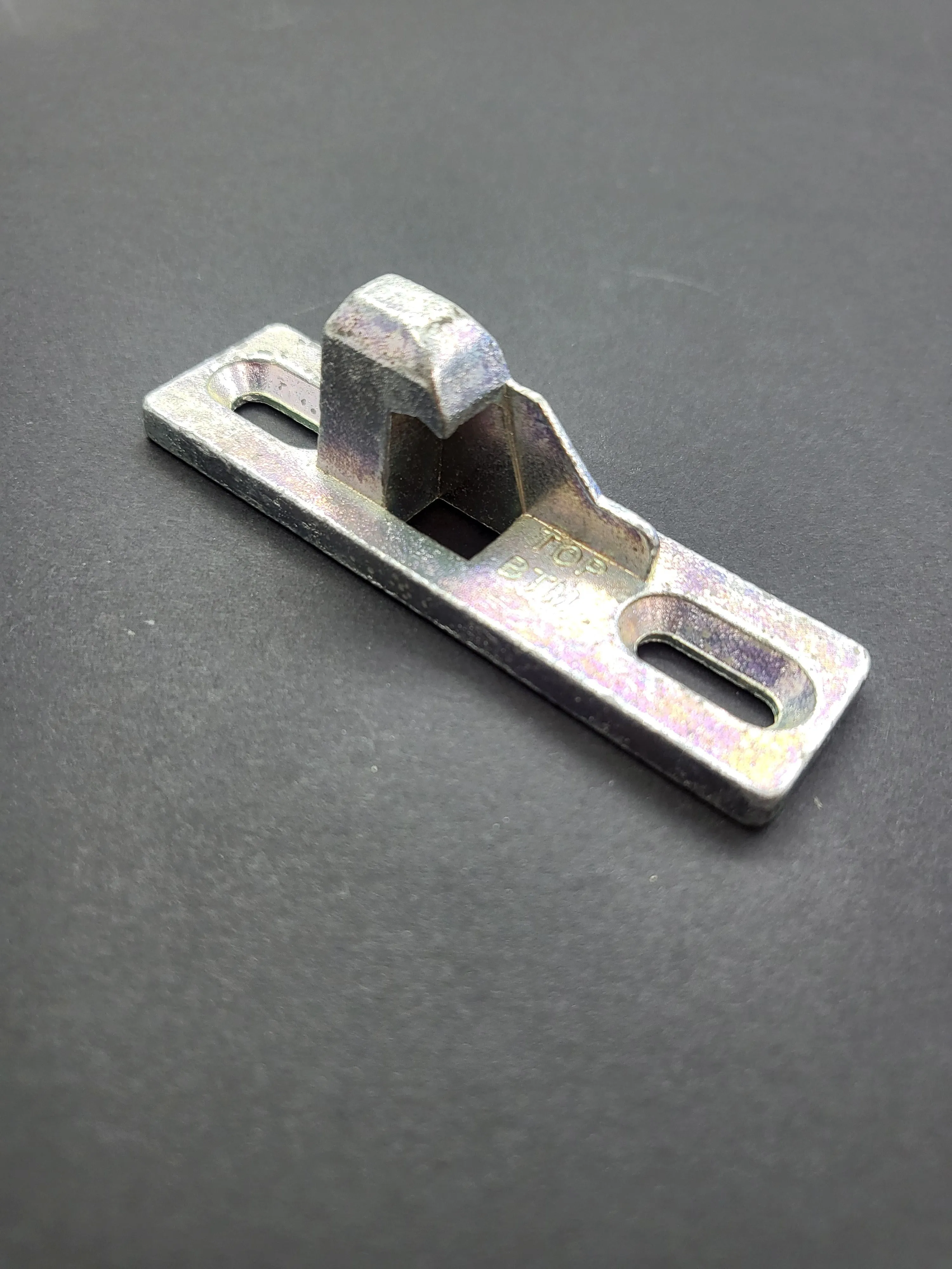 Door strike plate to suits sliding security door lock