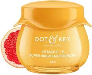 Dot.'&'Key Vitamin C   E Sorbet Super Bright Moisturizer for Face | Vitamin C Face Moisturizer|Reduces Skin Dullness|Oil Free & Lightweight | for All Skin Types | fl oz 2.02