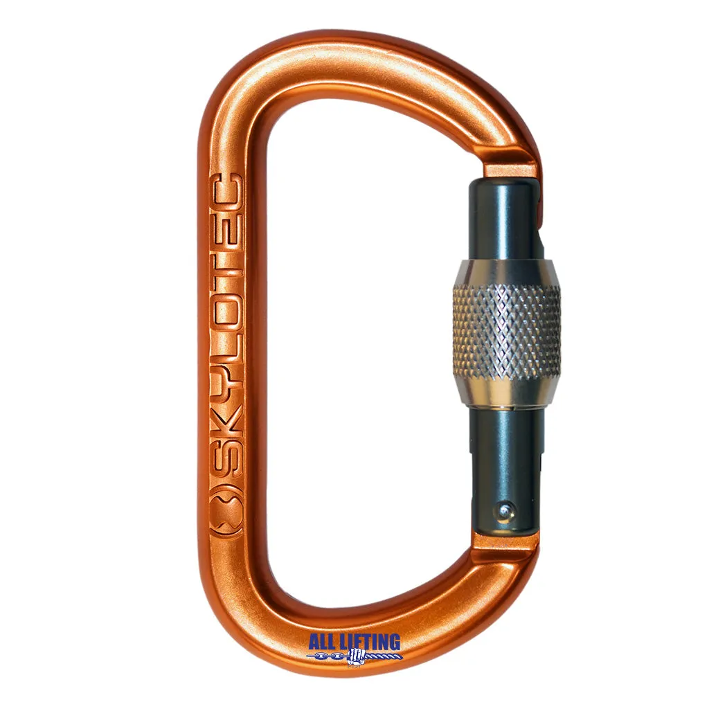 Double O Oval Alloy Karabiner