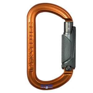 Double O Oval Alloy Karabiner