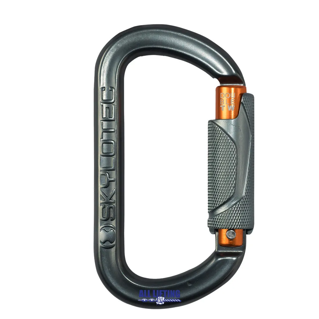Double O Oval Alloy Karabiner