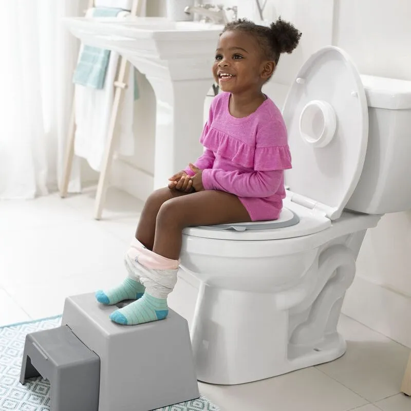 Double-Up Step Stool - Grey