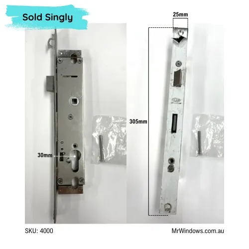 DS2800 Lift To Lock 30mm B/S Lockbody