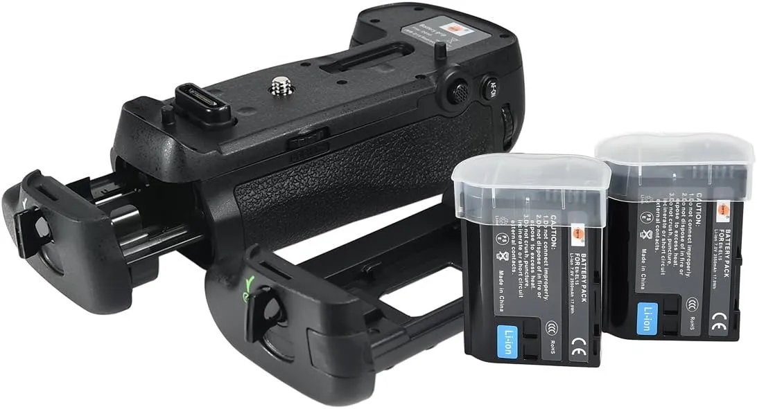 DSTE Pro MB-D18 Vertical Battery Grip   2X EN-EL15 EN-EL15C Battery Compatible with Nikon D850 Digital Camera