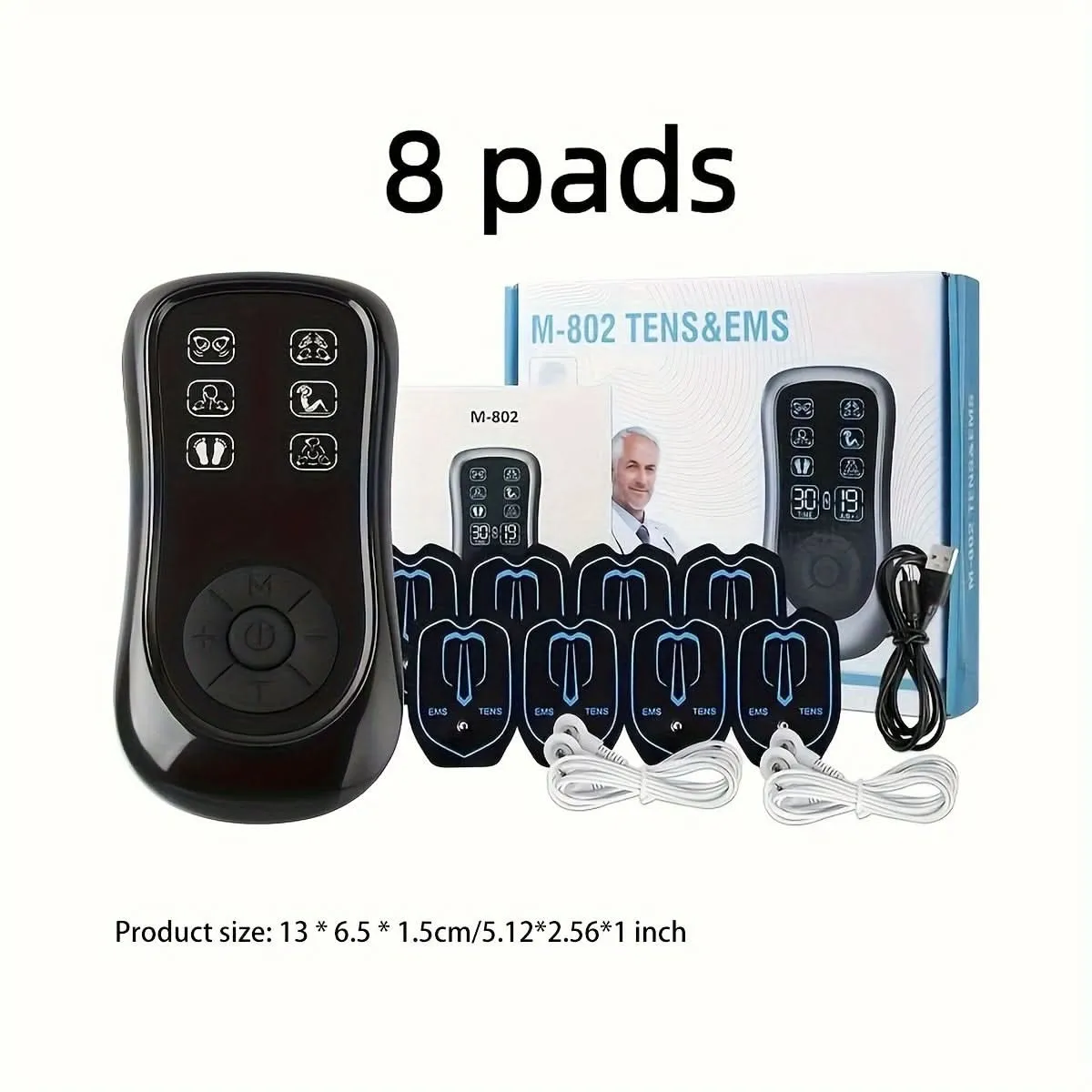 Dual Channel TENS & EMS Muscle Stimulator