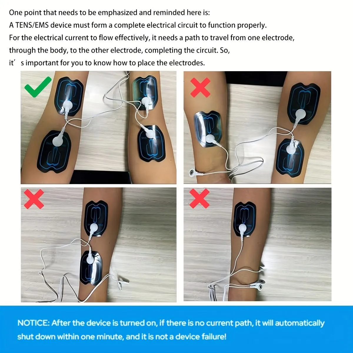 Dual Channel TENS & EMS Muscle Stimulator