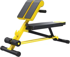 Dumbbell Stool Folding,Adjustable Roman Chair,Adjustable Sit Up Incline Abs Benchs Flat Fly Weight Press Fitness,Home Gym Workout Bench