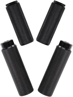 E-Bike u Slot Rear Pedals 4 Sturdy Bike Pegs for Enhanced Comfort Aluminum Alloy Easy to Install Detachable Accessories