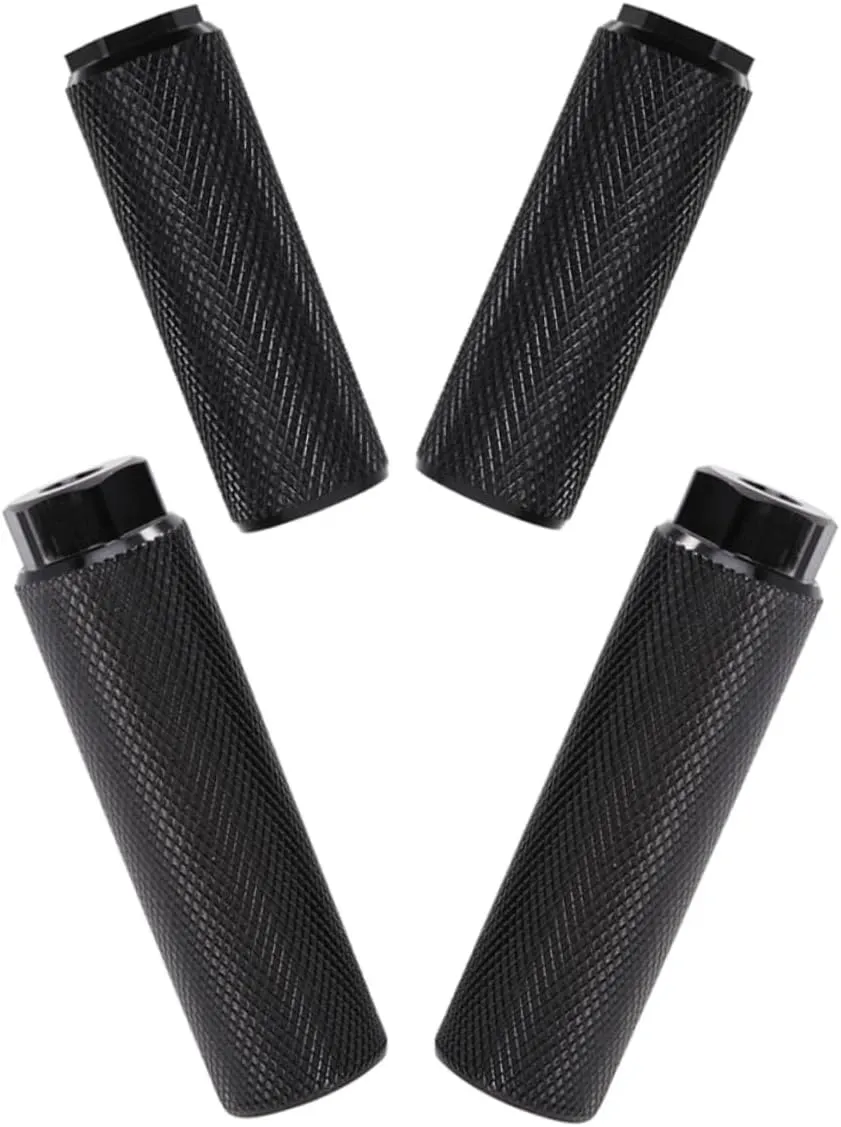 E-Bike u Slot Rear Pedals 4 Sturdy Bike Pegs for Enhanced Comfort Aluminum Alloy Easy to Install Detachable Accessories