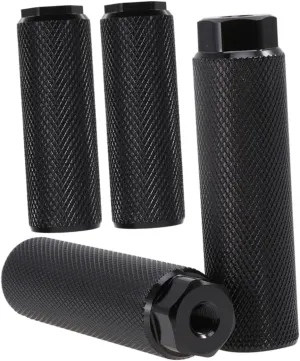 E-Bike u Slot Rear Pedals Aluminum Alloy Bike Pegs for Universal Cycle Foot Pegs