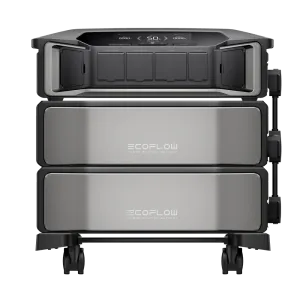 EcoFlow DELTA Pro Ultra 7.2kW Output   12 kWh Storage (x2 Batteries)