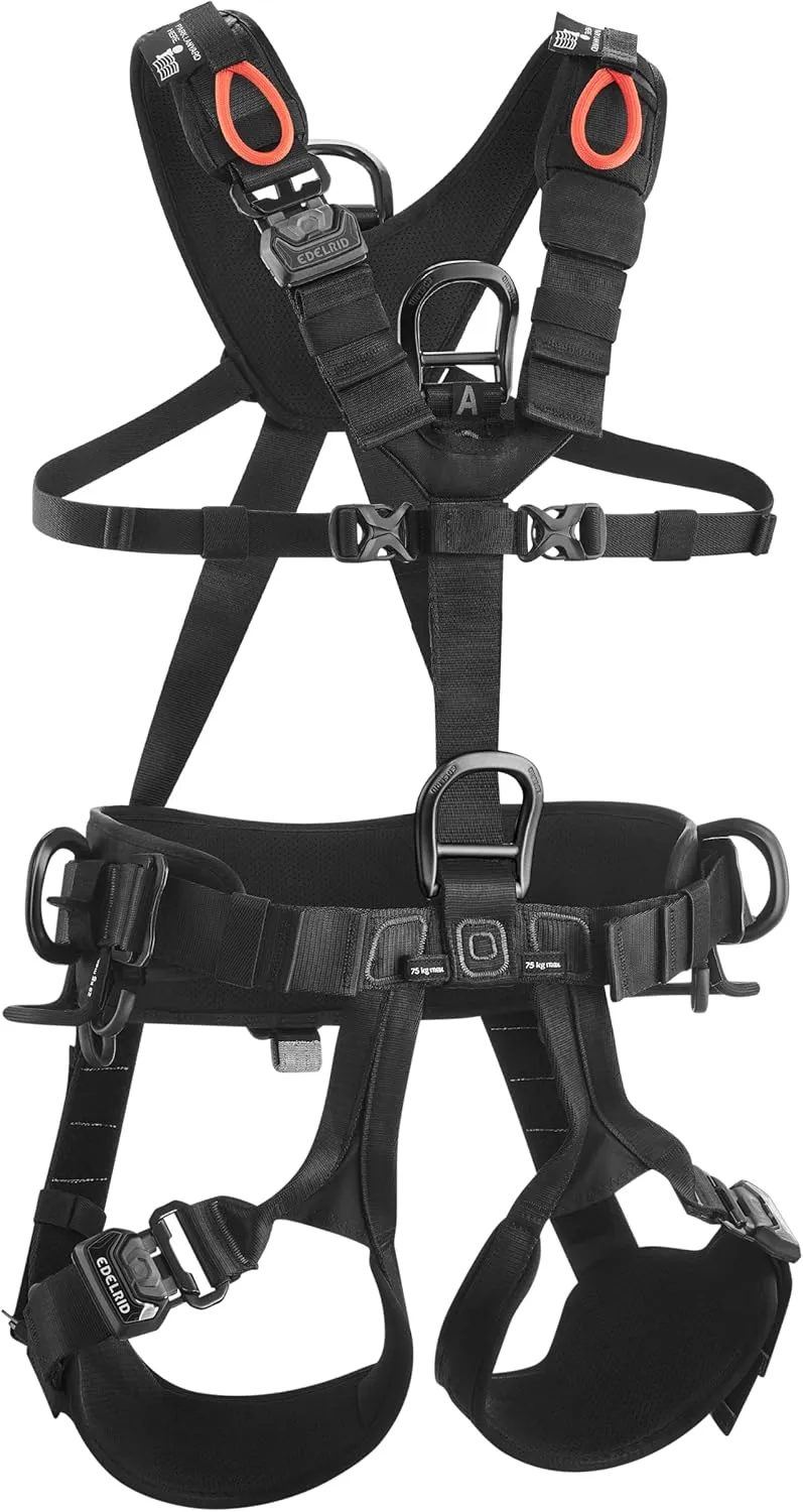 EDELRID Vertic Triple Lock II Size 1, Black
