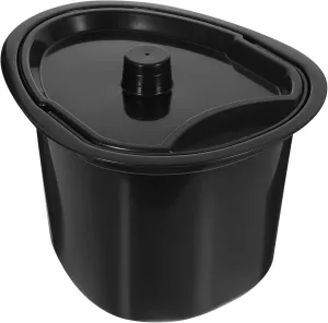 Elderly Potty Bucket with Lid Adult Urinal Portable for Women Bedpans for Chair 5l