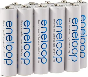 Eneloop TS-9RO6-4EQX AAA 4th Generation 800mAh Min. 750mAh NiMH Pre-Charged Rechargeable Battery with Holder Pack of 18 (Pack of 18)
