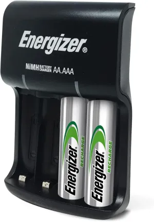 Energizer Recharge, Basic Charger for Rechargeable Batteries, 1 Count