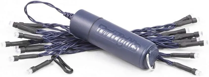 ENO, Eagles Nest Outfitters Twilights Camp Lights/Hammock Lights, 20 LED Lights, Water Resistant, Multi Color